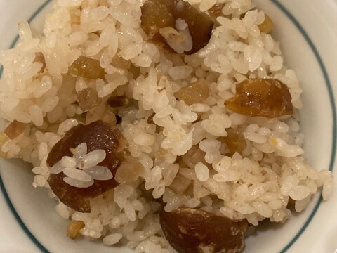 甘栗で簡単☆栗ご飯♪